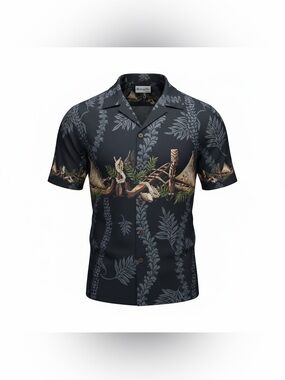 🌺 Bishop Street Vintage Hawaiian Shirt – Men’s Large – Like New 🌺